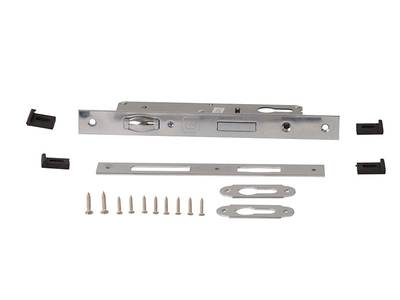 Замок ригельный с роликом ELEMENTIS 155/F23/30/85/8 c ответной планкой, 2 накладки Изображение 2