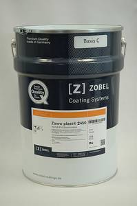 Zowo-plast 2450 1K-PUR однослойный лак для ПВХ матовый 18л Изображение